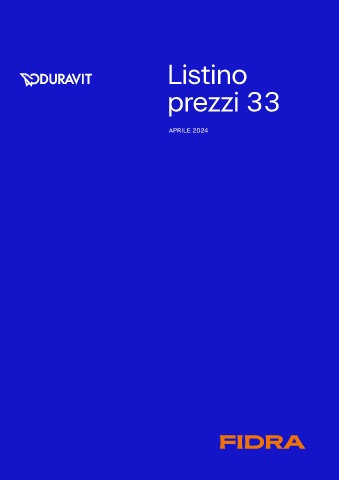 duravit - listino 33
